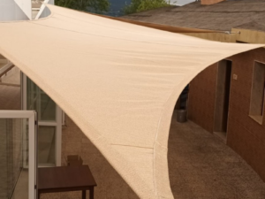 VELAS TENSADAS EN CASA RURAL