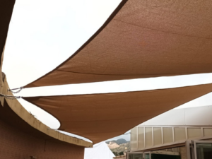 VELAS TENSADAS EN CASA RURAL