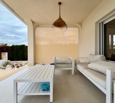 Toldo vertical con Cofre