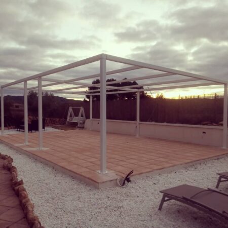 Estructura de Hierro Lacado al Horno